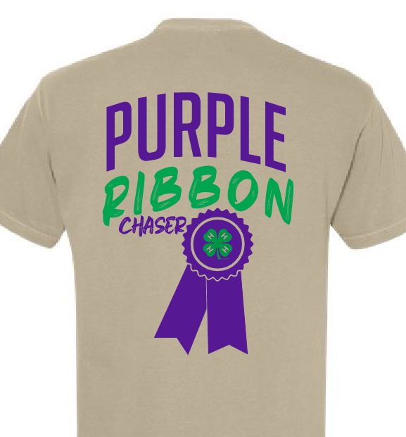 Purple Ribbon Chaser Tee