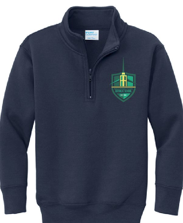 Resurrection Unisex Navy 1/4 Zip