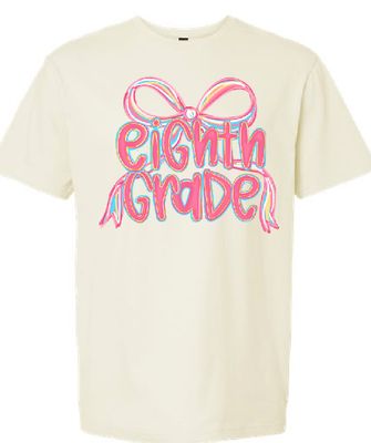 Eighth Grade Bow Tee