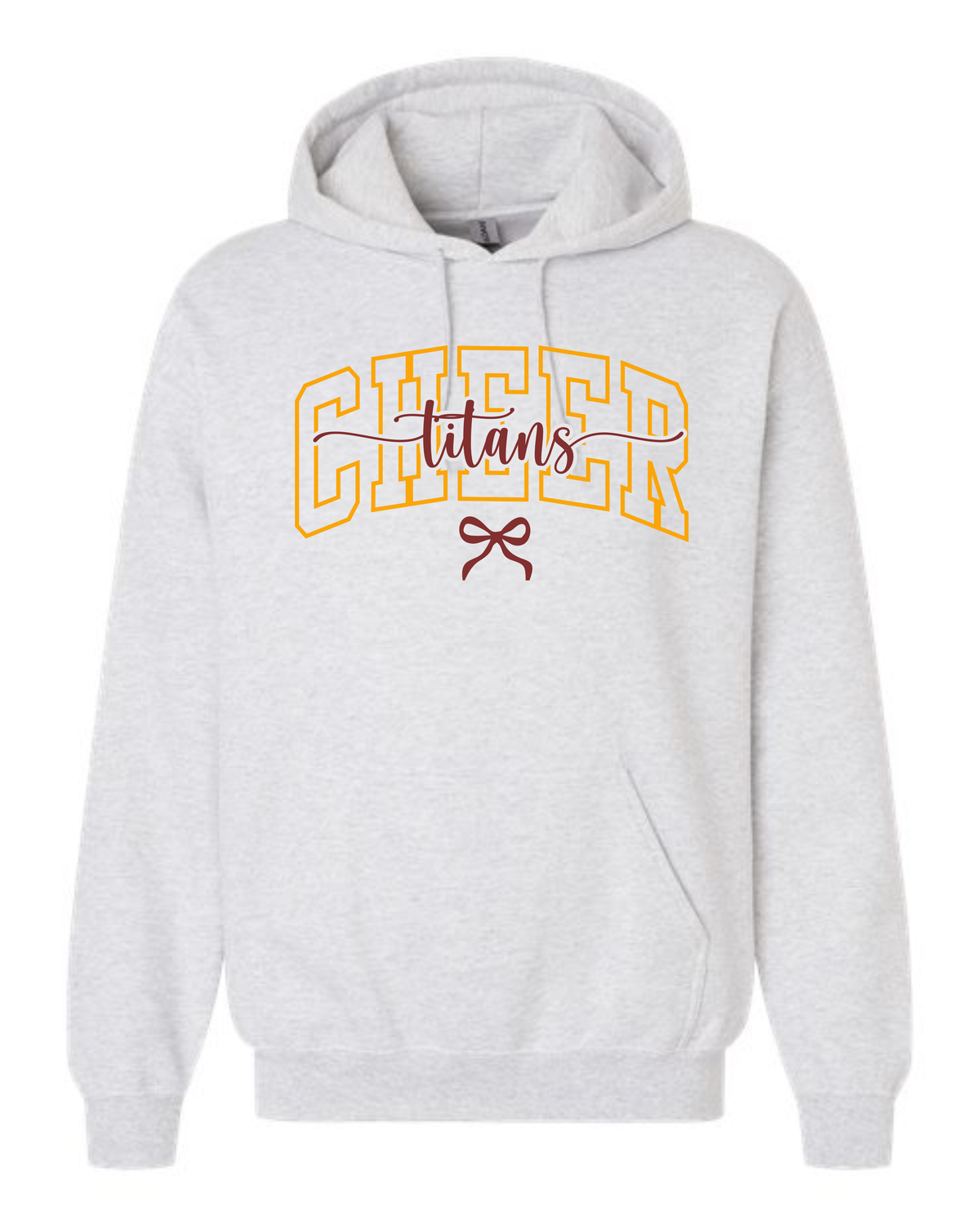 Titans Cheer Gray Hoodie