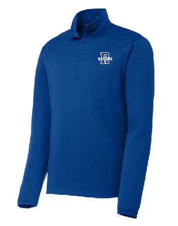 St. Bens Mens Embroidered 1/4 zip