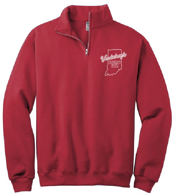Vanderburgh County Fair Logo 1/4 Zip