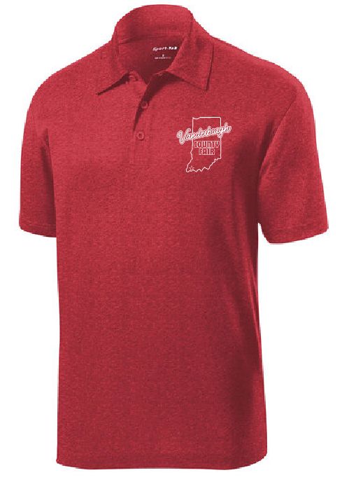 Vanderburgh County Fair Logo Men's Polo
