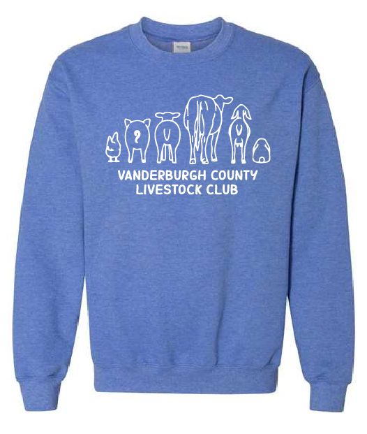 Vanderburgh Livestock Club Crewneck