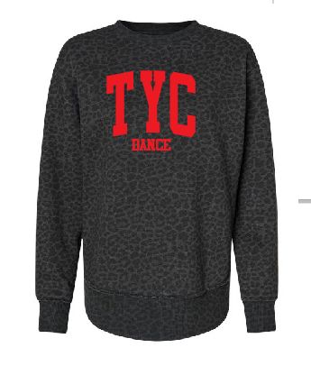 TYC Black Leopard Weekender Crew