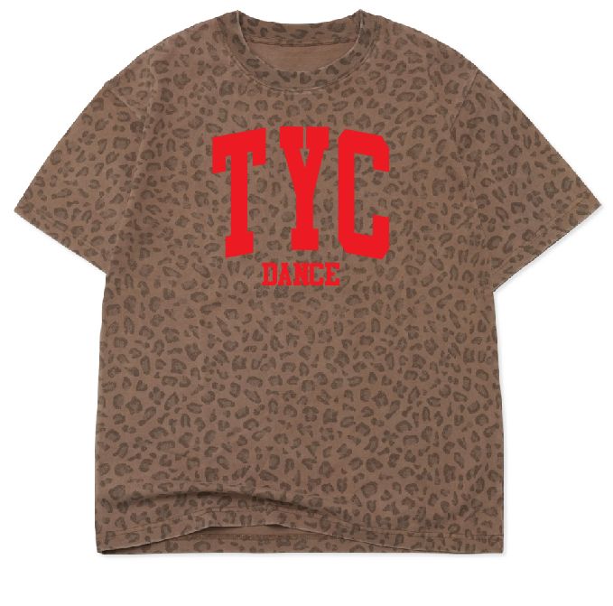 TYC Brown Leopard Tee