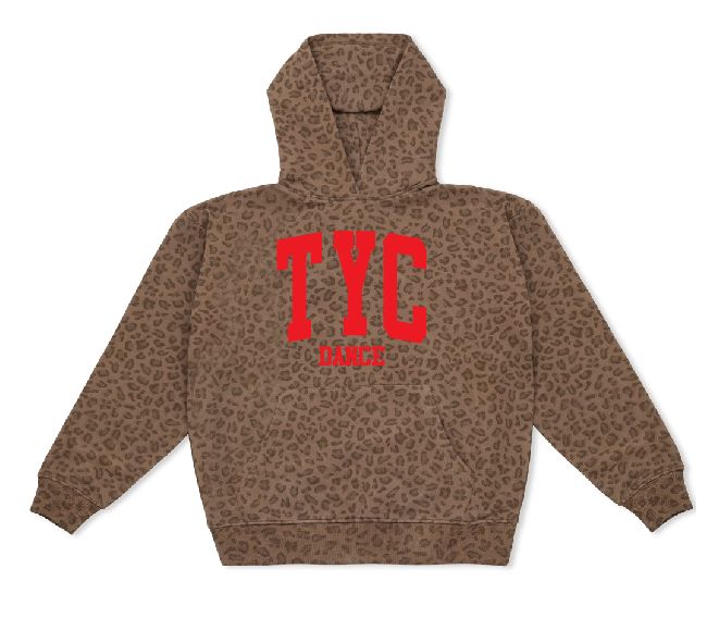 TYC Brown Leopard Hoodie