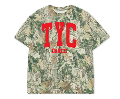 Oversized Camo Tee