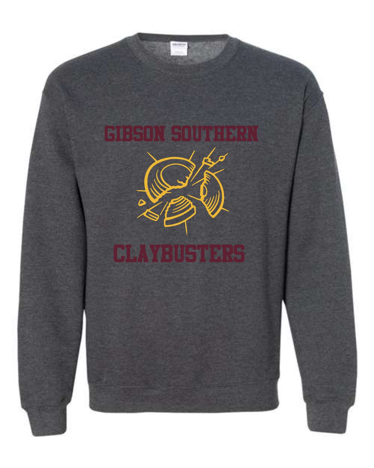 GS Breakin Clay Grey Crewneck