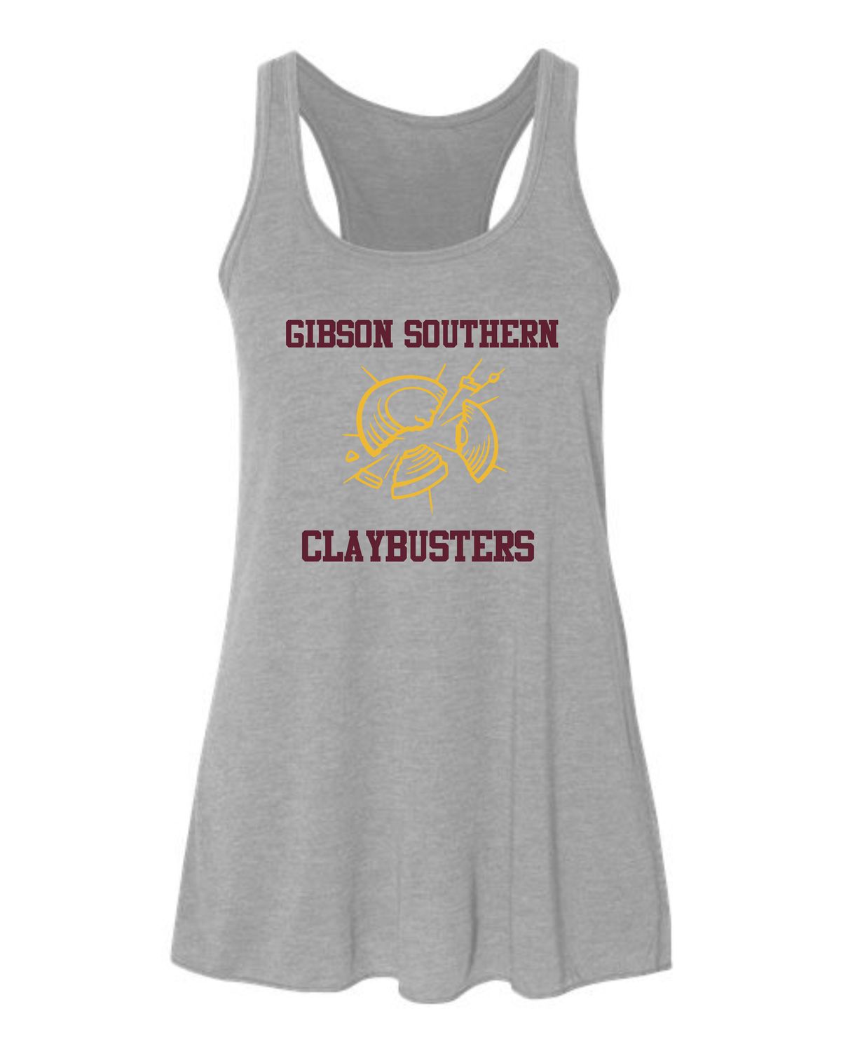 GS Breakin Clay Women's Grey Tank