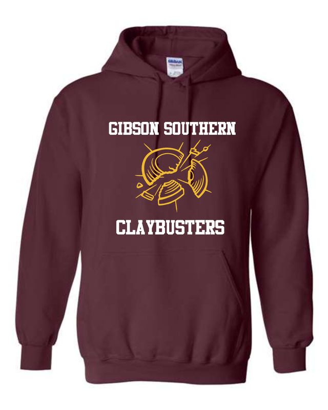 GS Breakin Clay Maroon Hoodie