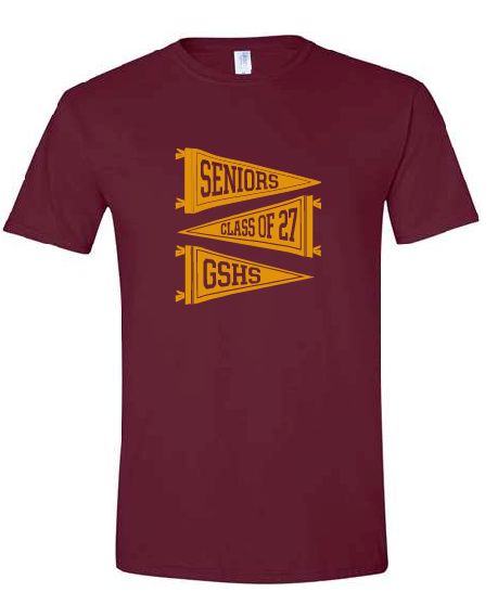 GSHS Senior Pennant Tee 2027