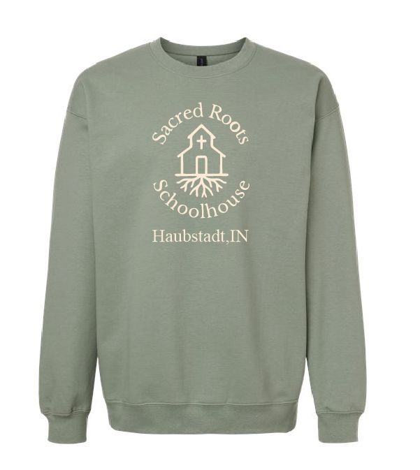 Sacred Roots Crewneck Sweatshirt in Sage