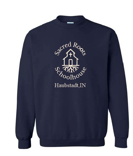 Sacred Roots Crewneck Sweatshirt in Navy