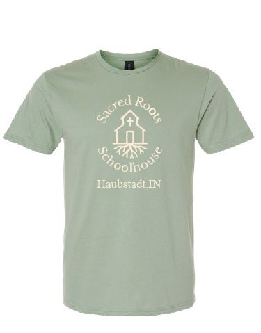 Sacred Roots Tee in Sage