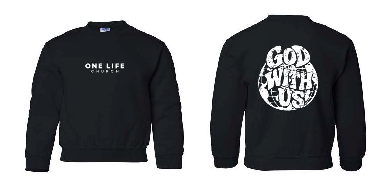 God With Us Youth Sweatshirt