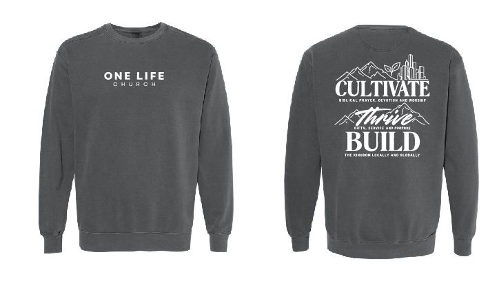 Cultivate, Thrive, Build Sweatshirt