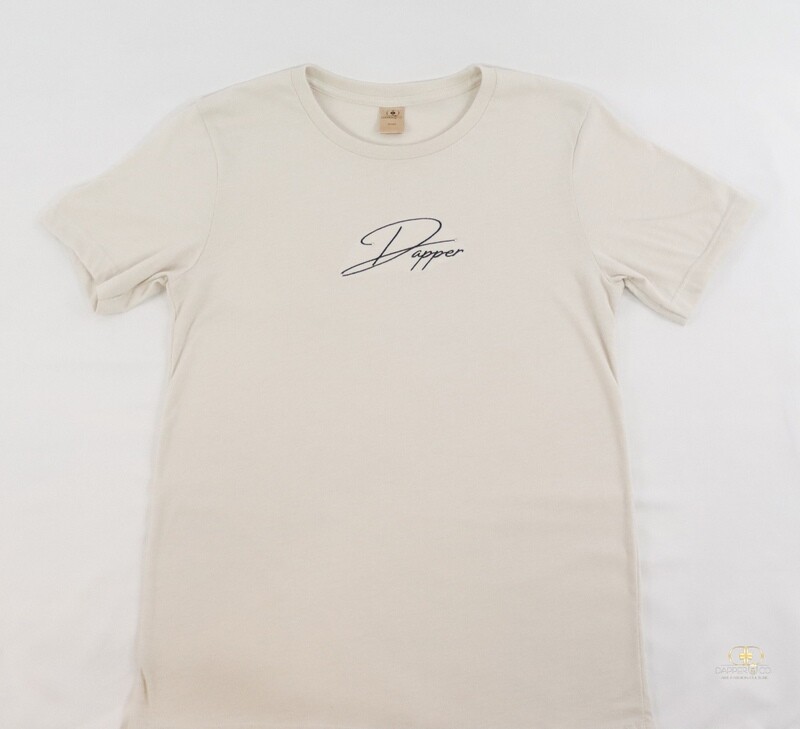 The "Signature 2.0" Tee in Tan/Black