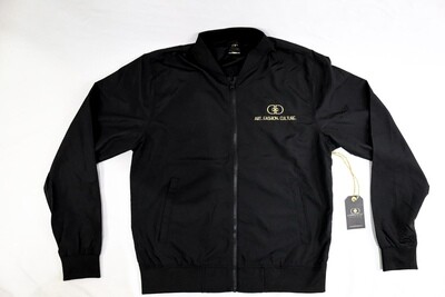 The "DA-17" Bomber Jacket (Black/Gold)
