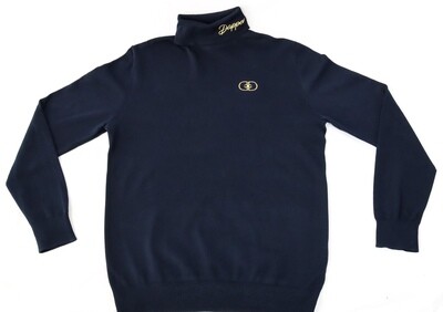 The "Hustle" (Navy/Gold)