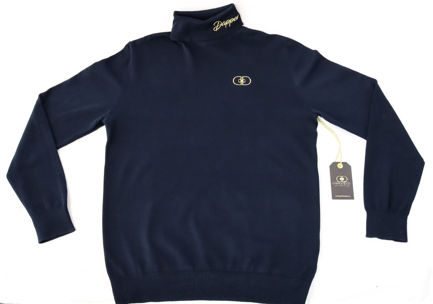 The "Hustle" (Navy/Gold)