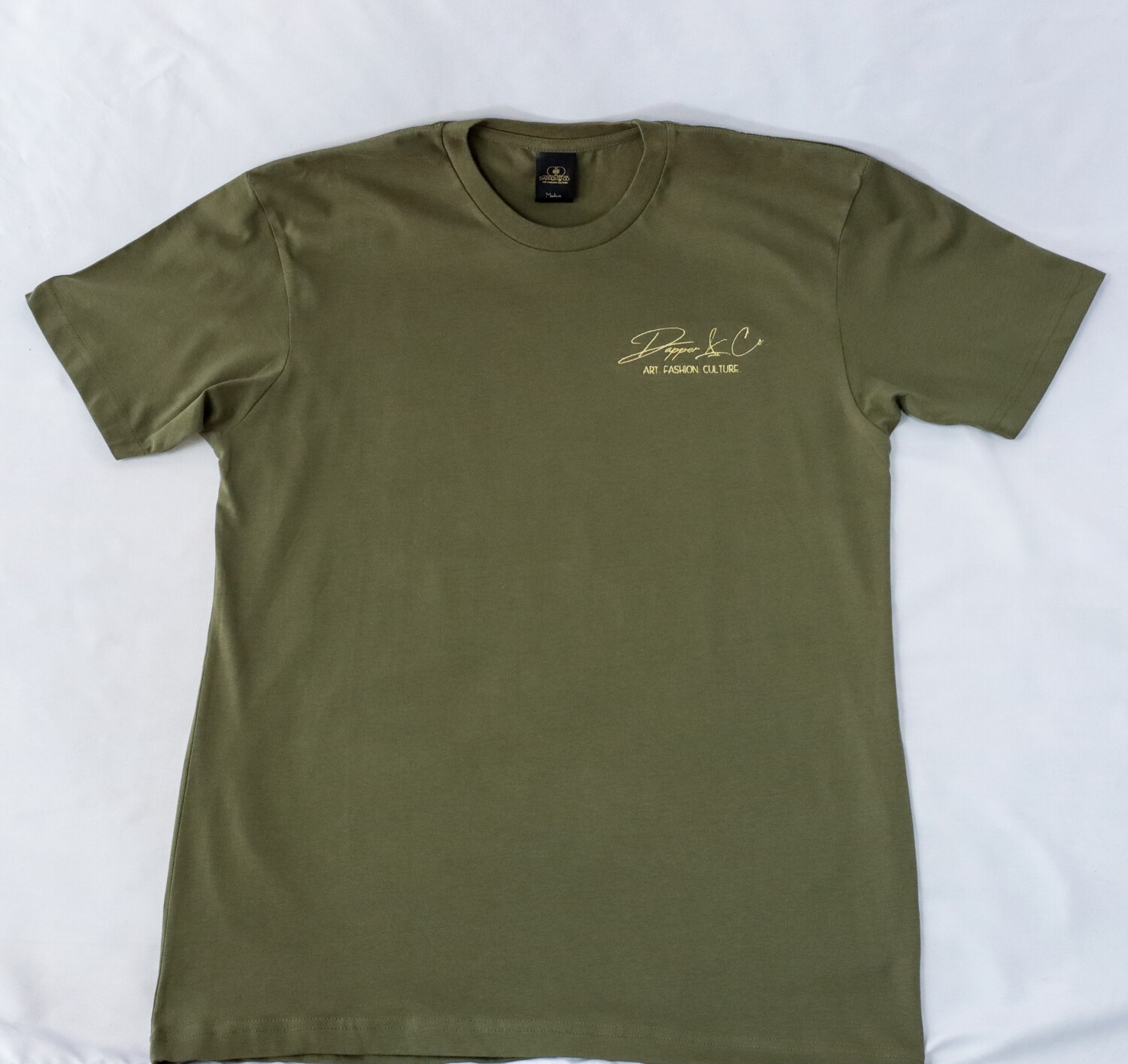 The "Art" Tee (Military/Gold)
