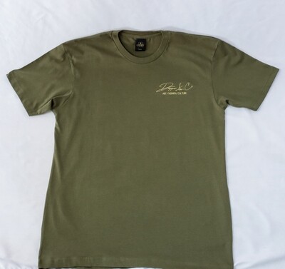 The "Art" Tee (Military/Gold)