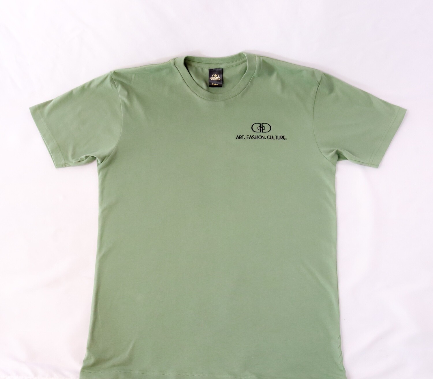 The "Stamp" Tee in Artichoke