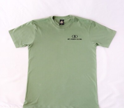 The "Stamp" Tee in Artichoke