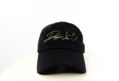 Dapper "Signature" Hat (Black/Gold)