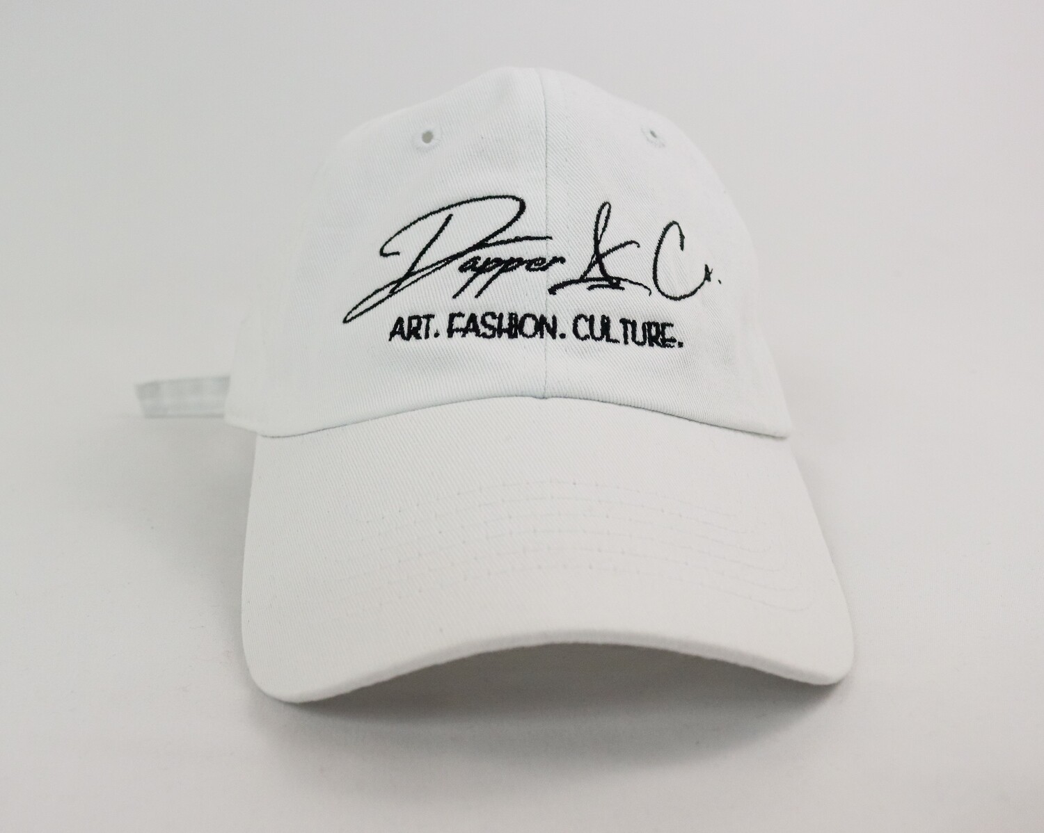 Dapper "Signature" Hat (White/Black)