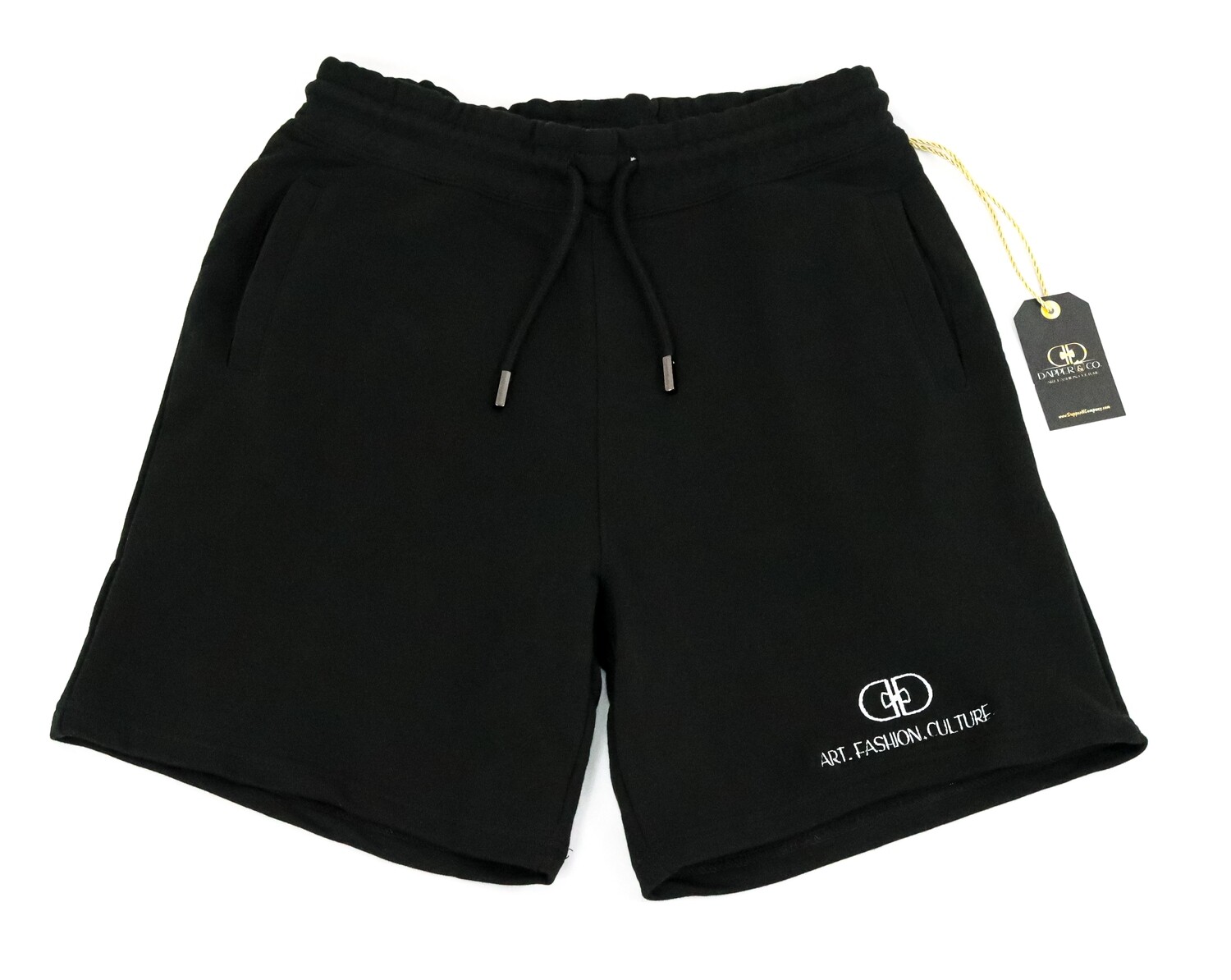 The "Stamp" Short in Black/White