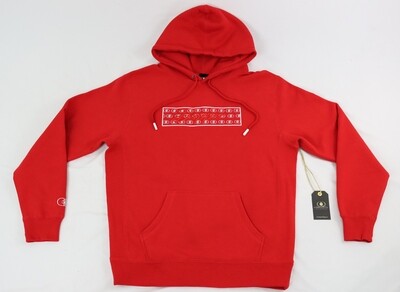The "Illusion" Hoodie (Red/White)