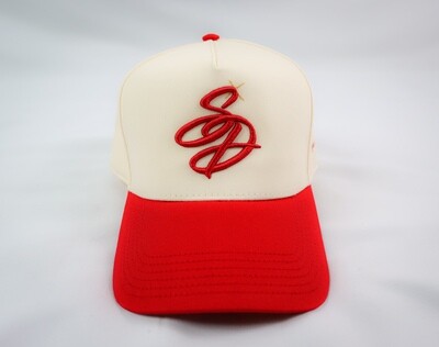 Signature &amp; Dapper Hat (Red Tide/Crème)
