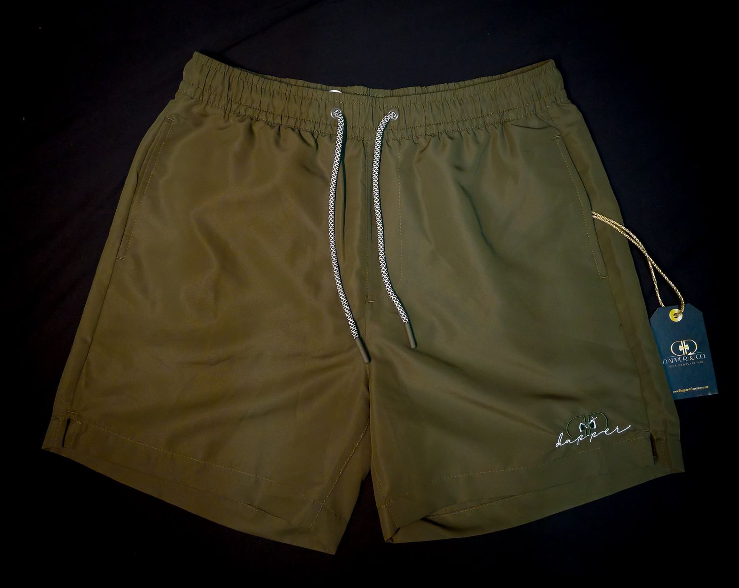 "Paradise" Swim Short "Olive" (Imprint Edition)