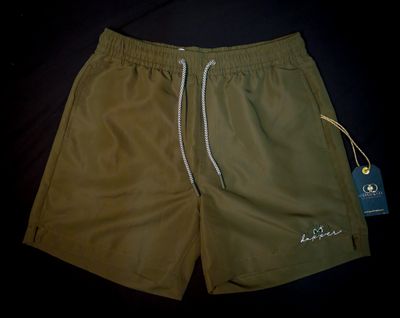 "Paradise" Swim Short "Olive" (Imprint Edition)