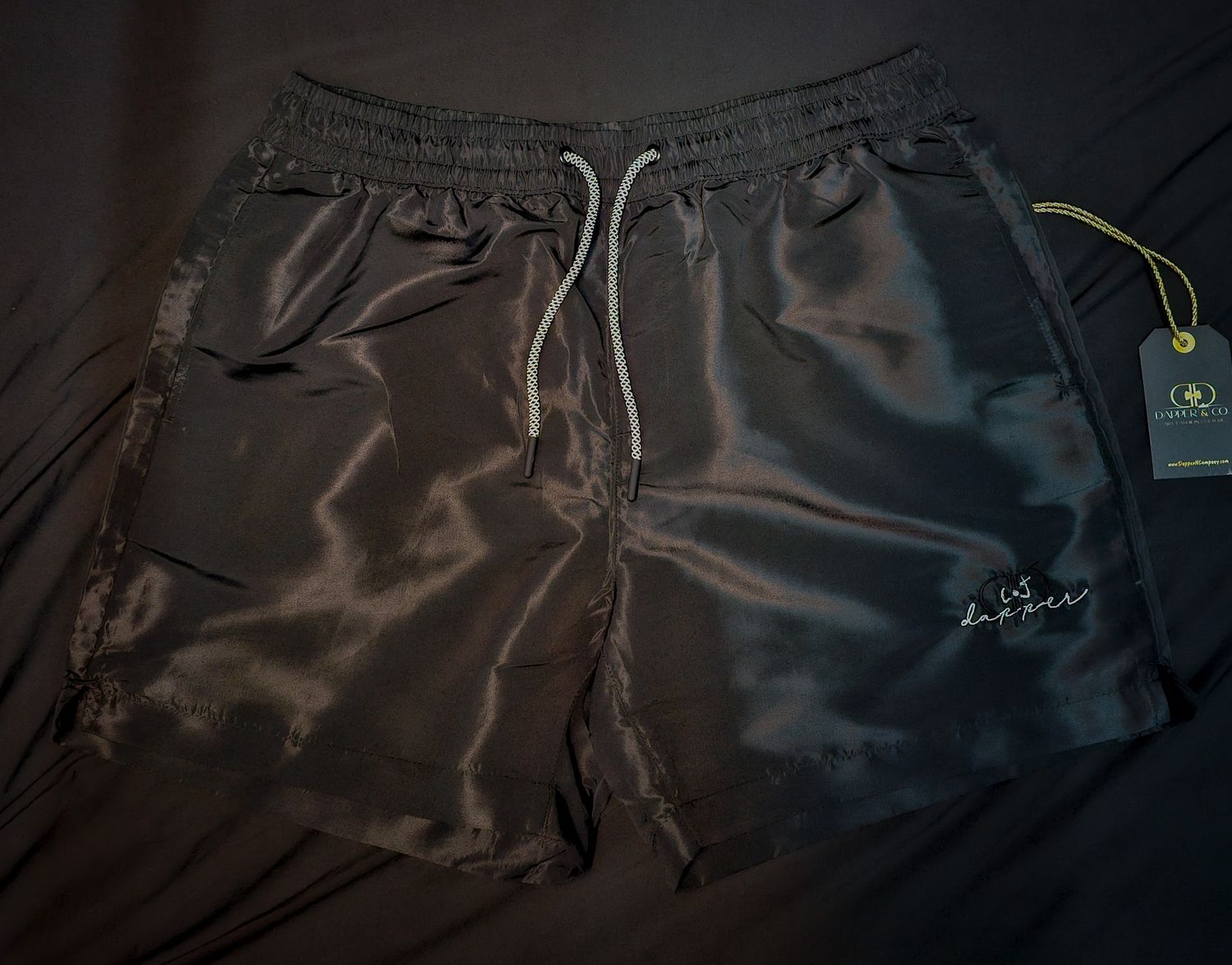 "Paradise" Swim Short "Black" (Imprint Edition)