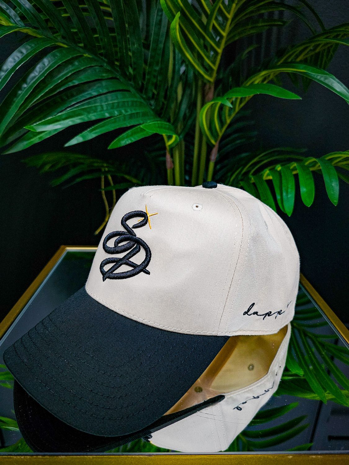 Signature &amp; Dapper Hat (Crème/Black Noir)