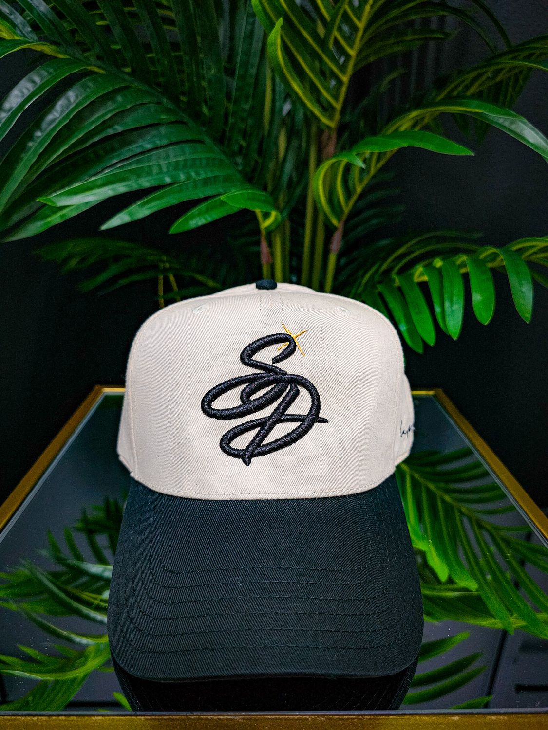 Signature &amp; Dapper Hat (Crème/Black Noir)