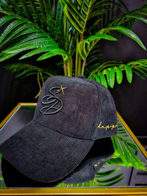 Signature &amp; Dapper Hat (Black Noir) *Corduroy*