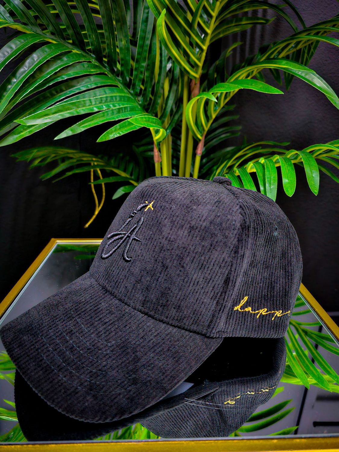Legacy &amp; Dapper Hat (Black Noir) *Corduroy*