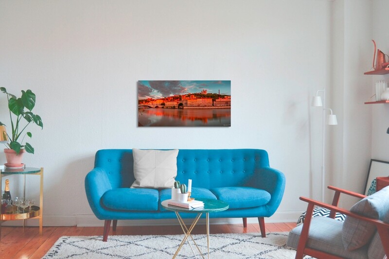 Photographie d'art-limited edition Lyon in the early morning