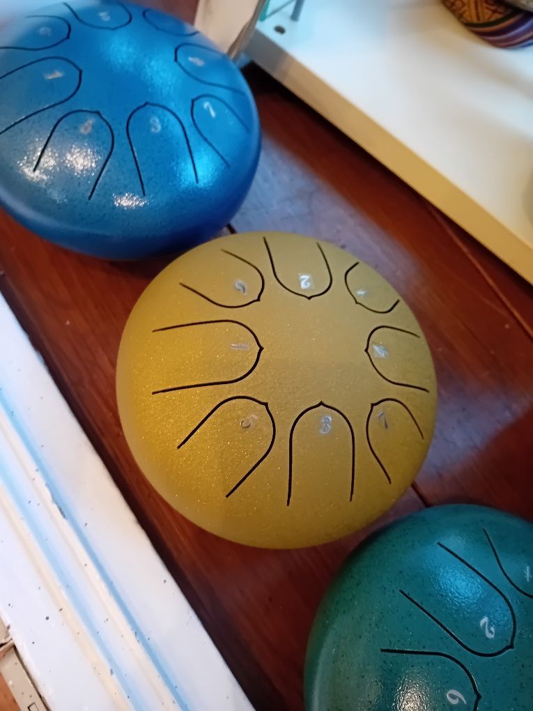 6" carbon steel tongue drum (children's) by Hluru