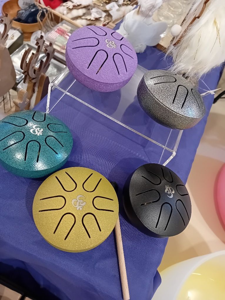 3" stainless steel tongue drum by Hluru