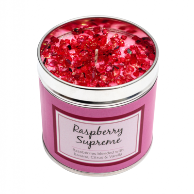 Raspberry Supreme Seriously Scented Candle