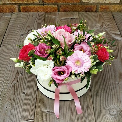 Ava-Kate Hatbox Arrangement