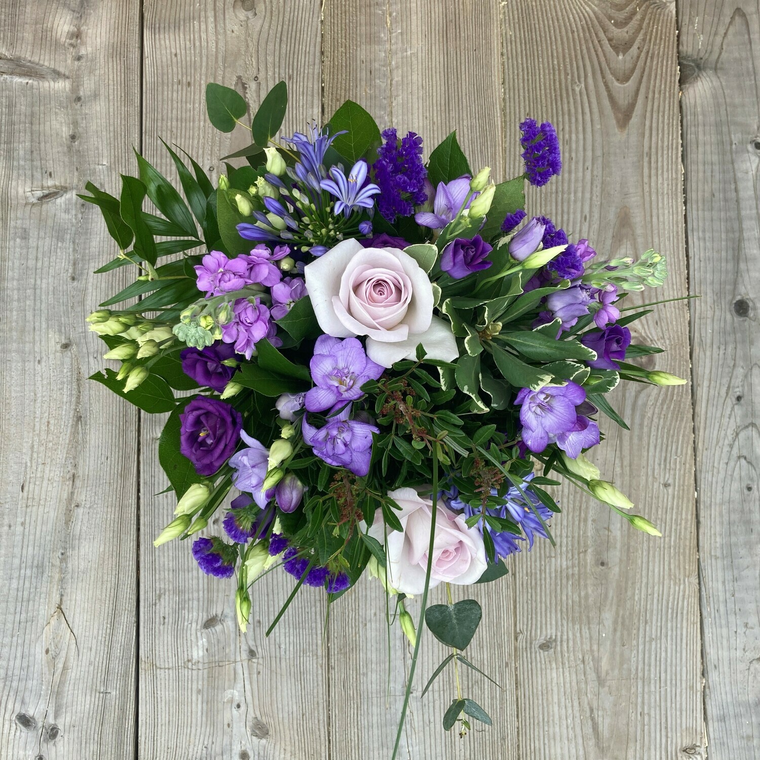 Indie-Violet Vase Arrangement