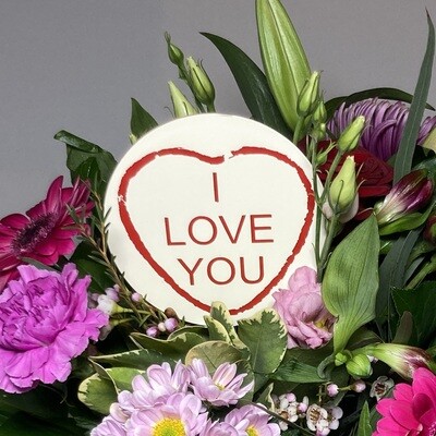 I Love You - Sweetie inspired Message Pick