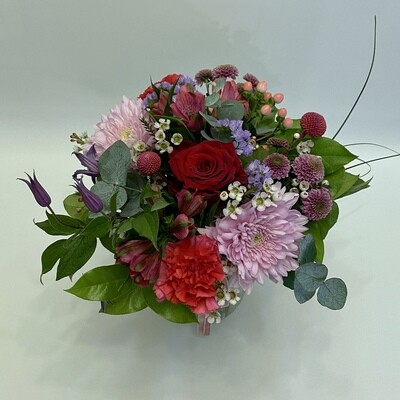 Bella-Rose Hand-Tied Bouquet