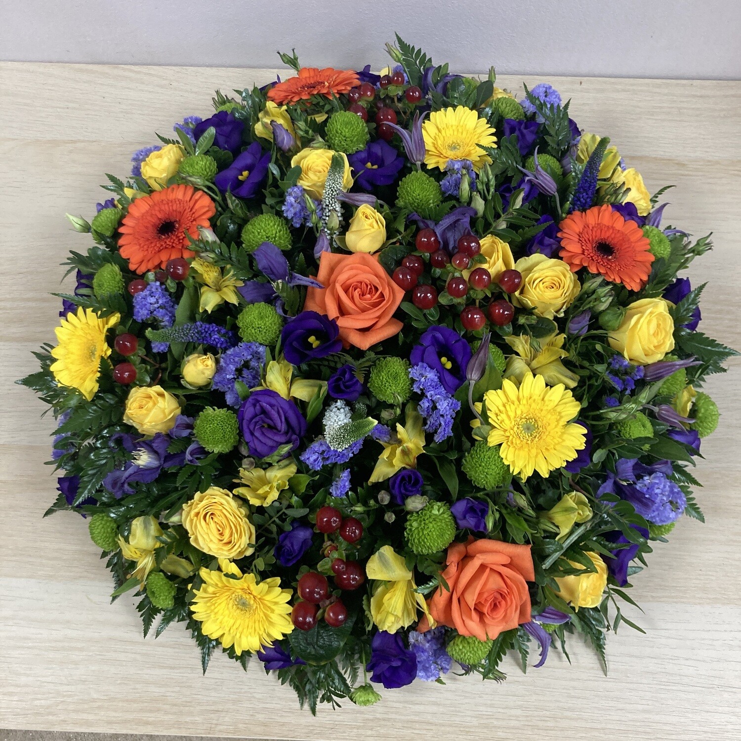 Mixed Floral Posy Pad